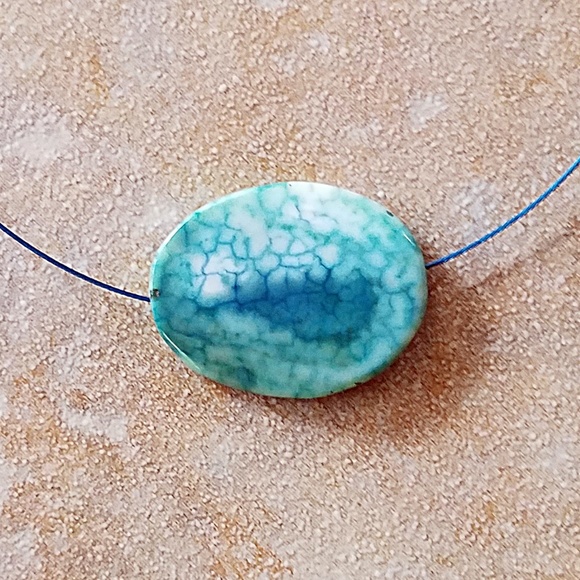 Hand Crafted Fire Agate Necklace 18” - Chakra - Picture 2 of 3